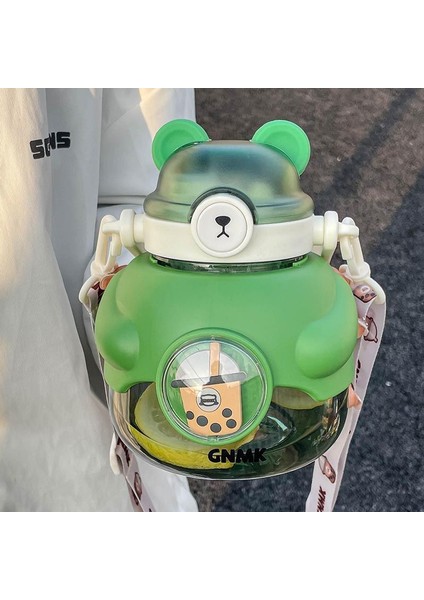 1100ML Taşınabilir Plastik Çift Içme Şişesi (Yurt Dışından)