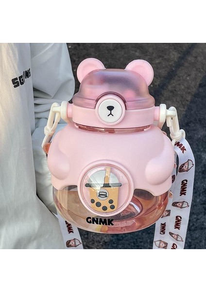 1100ML Taşınabilir Plastik Çift Içme Şişesi (Yurt Dışından)