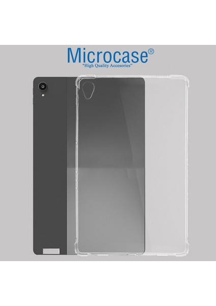 Microcase Lenovo Tab P11 Plus Anti Shock Series Silikon Tpu Soft Kılıf - Şeffaf AL3308