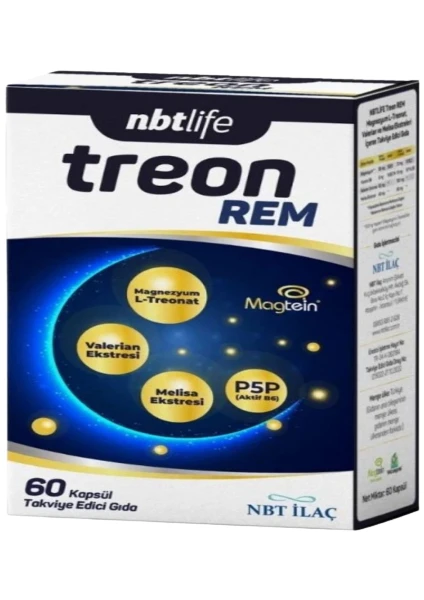 Nbt Life Treon Rem 60 Kapsül