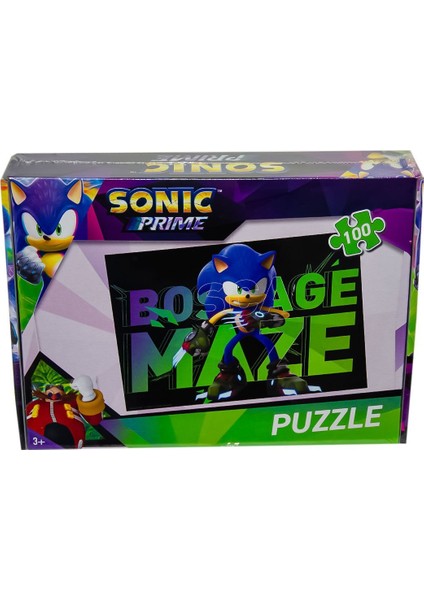 SO7875 Sonic 100 Parça Kutu Puzzle - Utku Oyuncak