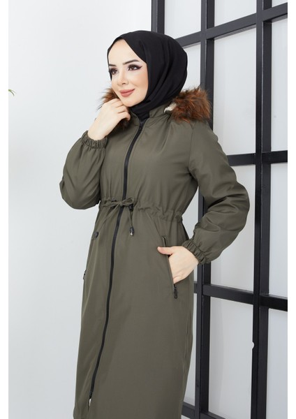 Beli Bağcıklı Mont Haki fiyatları