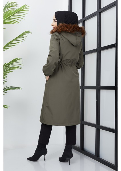 Beli Bağcıklı Mont Haki fırsatları