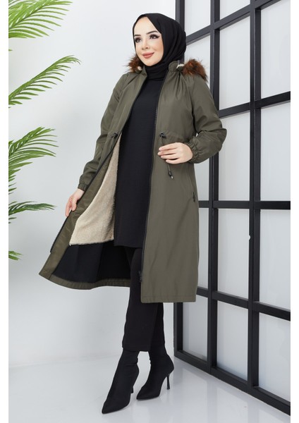 Beli Bağcıklı Mont Haki indirimleri