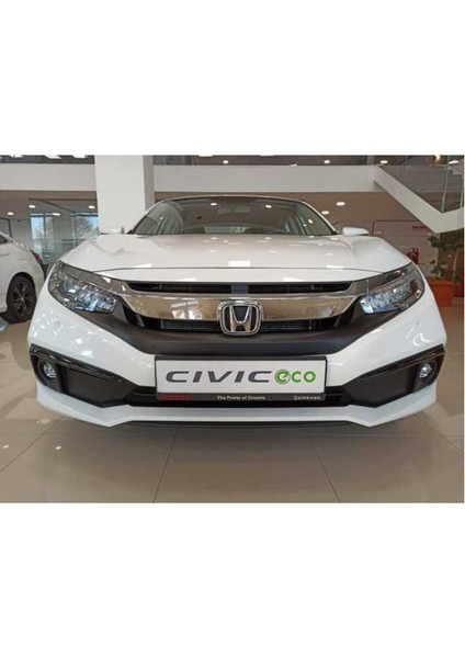 Honda civic fc5 uyumlu ön sis kaşı pianoblack 2019+ makyajlı fiyatları