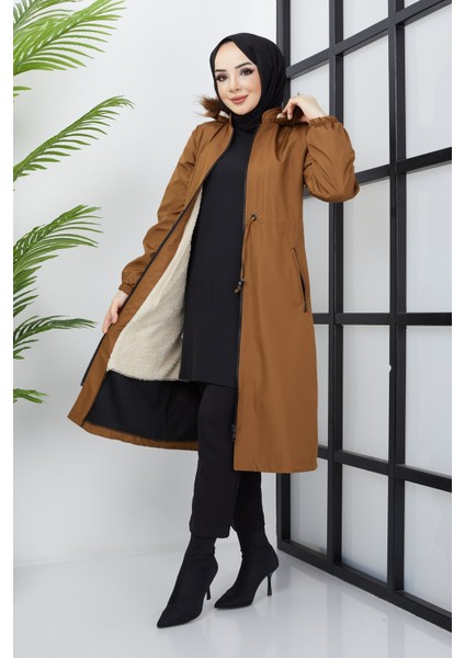 Beli Bağcıklı Mont Taba modelleri