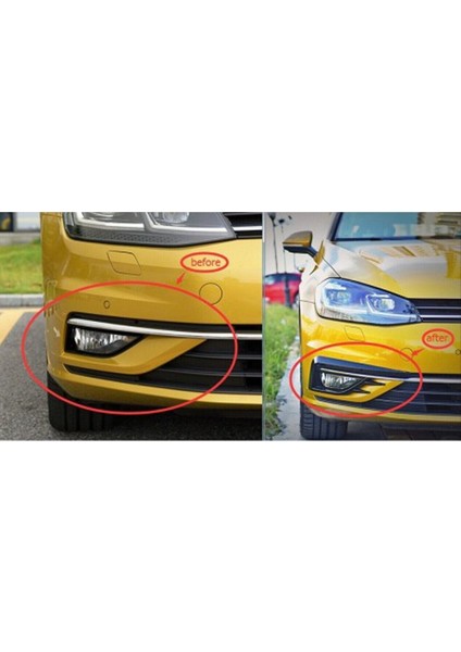 Vw golf 7.5 gti ön sis kaplaması siyah 2017 / 2020 fırsatları