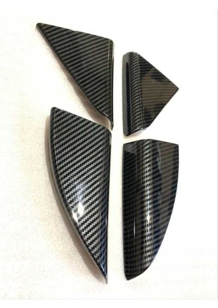 HYUNDAI TUCSON 2015-2018 KAPI CAM KENAR KAPLAMA SETI-KARBON fiyatları