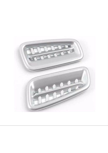 Honda civic uyumlu üst menfez kaplaması silver 2022+