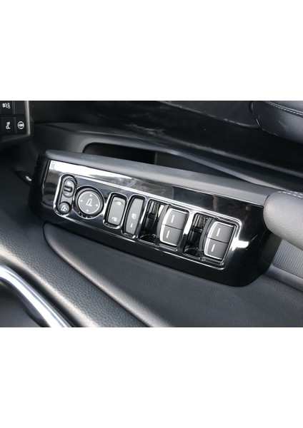 Honda civic uyumlu cam düğme kaplaması siyah 2022+ fırsatları