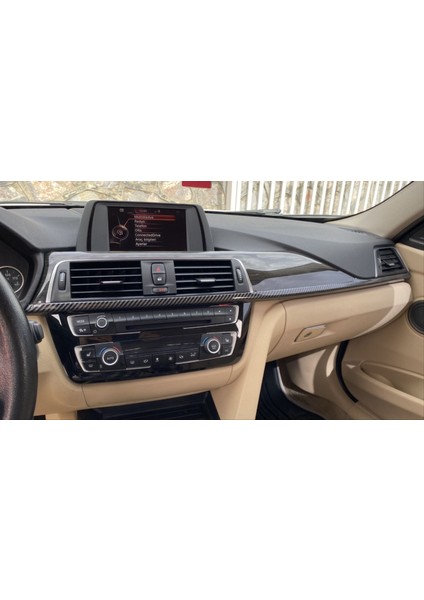 Bmw f30 torpido göğüslük ve menfez kaplaması siyah modelleri