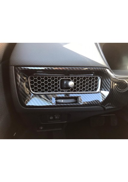 Honda civic göğüslük kaplama seti karbon 2 parça 2022+ için uygundur fırsatları