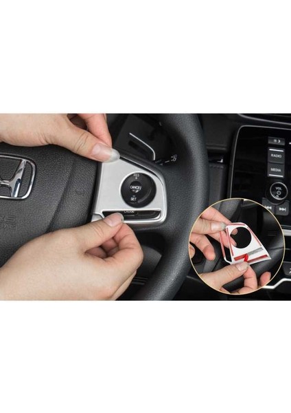 honda civic fc5 uyumlu direksiyon kaplaması 2 parça gri 2016-2020 fiyatları