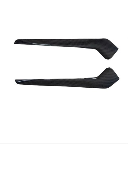 Honda civic uyumlu vites kenar kaplaması 2 parça karbon 2022+