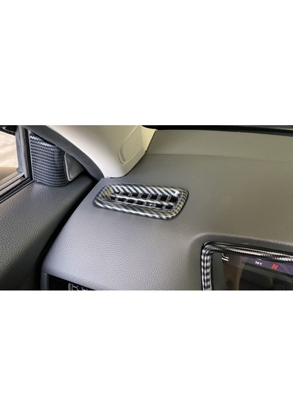 Honda civic uyumlu üst menfez kaplaması karbon 2022+ modelleri