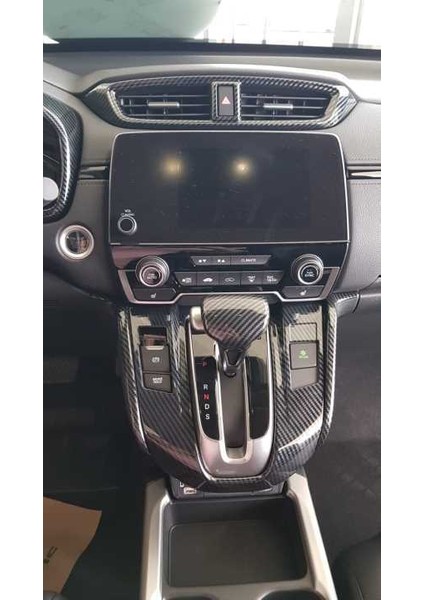 Honda crv uyumlu vites konsol kaplaması karbon 2018+ fiyatları