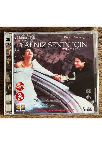 Yalnız Senin Için - Only You (1994) VCD Film 'robert Downey Jr. - Marisa Tomei' Sıfır Ürün / Ambalajlı