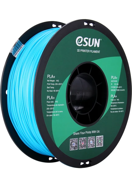 Esun 1,75 mm Pla Plus (Pla+) Filament (1 Kg)