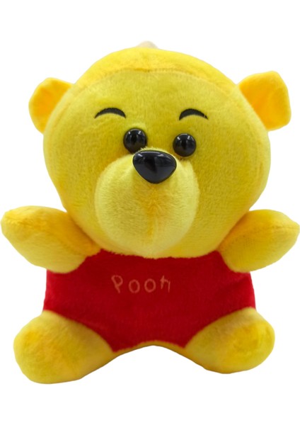 PopŞeker Winnie The Pooh Peluş Figür Sevimli Oturan Pooh Peluş 18CM.