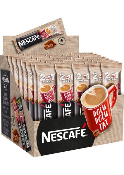 Nescafe 2'si 1 Arada Kahve 48 x 10 gr
