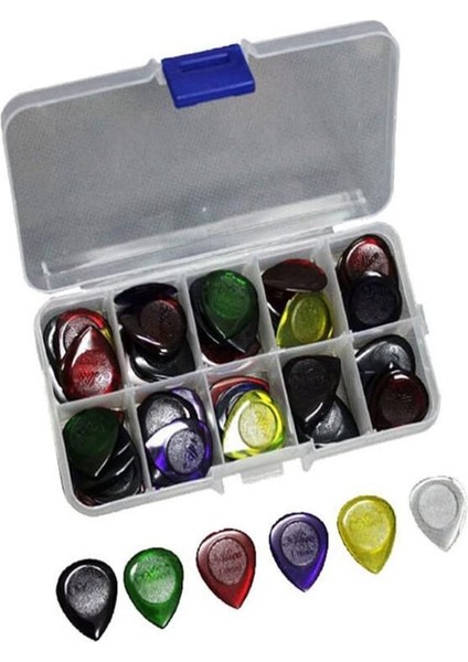 Damla Pena / Alice Drop Jazz Pick (1 Mm, 2 mm 3 Mm) 3'lü Paket