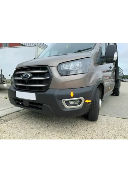 Ford Transit Krom Ön Sis 2 Parça P.çelik 2019 ve Üzeri