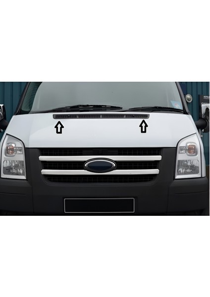 Ford Transit Krom Ön Kaput Havalandırma Izgarası 1 Parça P.çelik 2003 > 2013