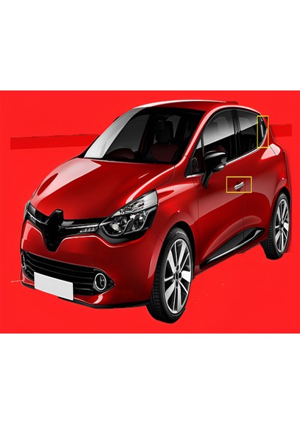 Renault Clıo 4 Hb Krom Kapı Kolu 4 Kapı Sensörlü P.çelik 2012 ve Üzeri