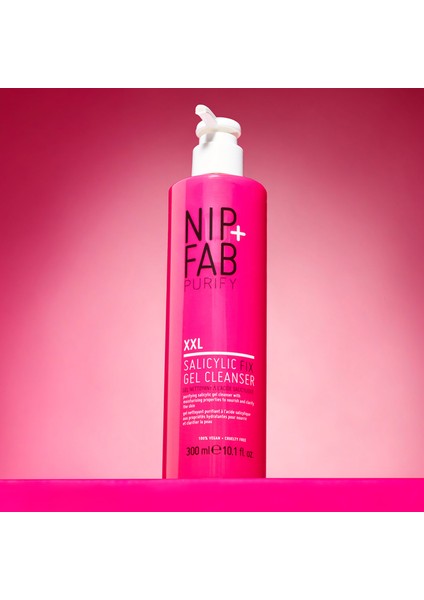 Nip+Fab Salisilik Asit Fix Yağlı Ciltler Için Yüz Yıkama Jeli 145 ml