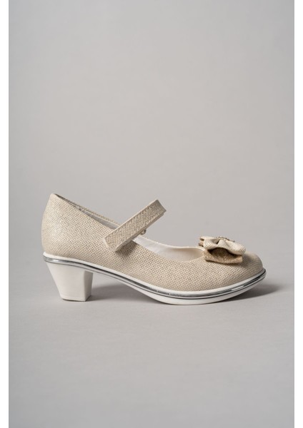 Topuklu Fiyonklu Dore Star Kız Çocuk Ayakkabı fırsatları