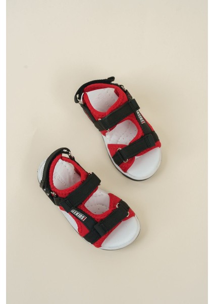 Ortopedik Taban Kırmızı Çocuk Sandalet modelleri