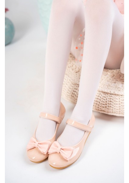 Fiyonklu Pudra Kız Çocuk Ayakkabı fiyatları