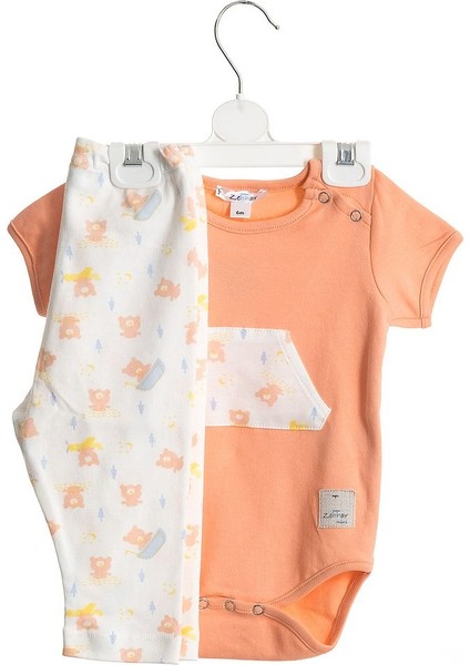 Kanguru Cepli Bebek Body Pijama Takımı10 fiyatları