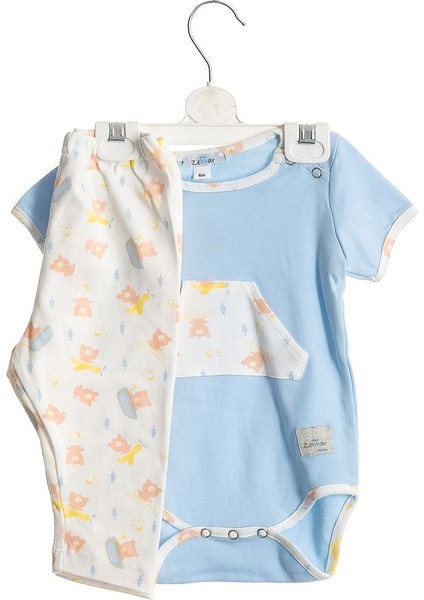 Kanguru Cepli Bebek Body Pijama Takımı10 modelleri