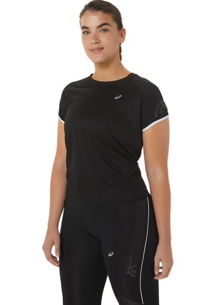 ICON SS TOP W Siyah Kısa Kollu Tshirt-2012C741-001