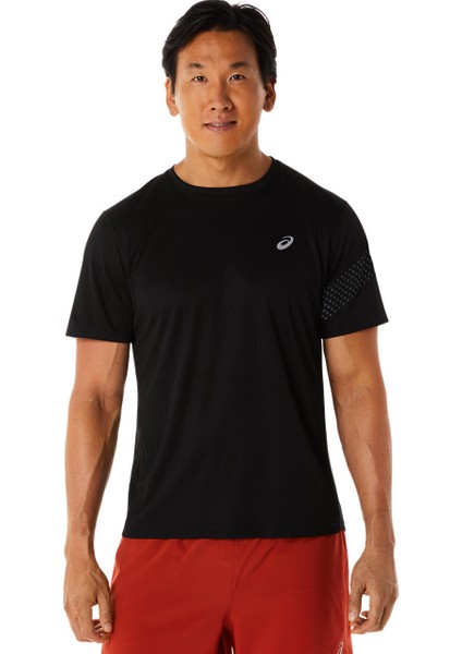 ICON SS TOP M Siyah Kısa Kollu Tshirt-2011C734-001