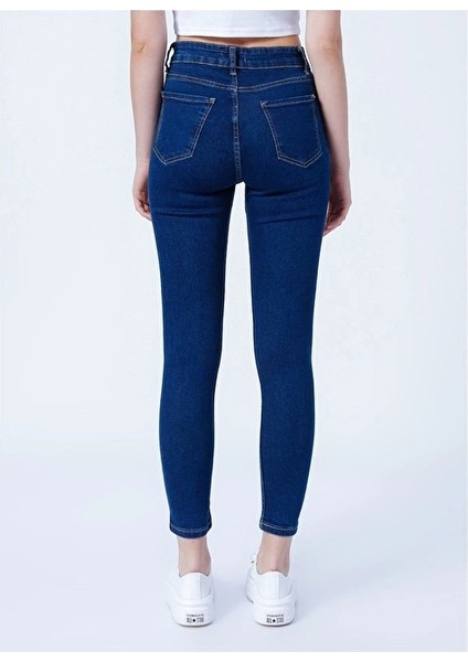 23Y0565K1 Fashion Friends Kadın Pantolon Mavi modelleri