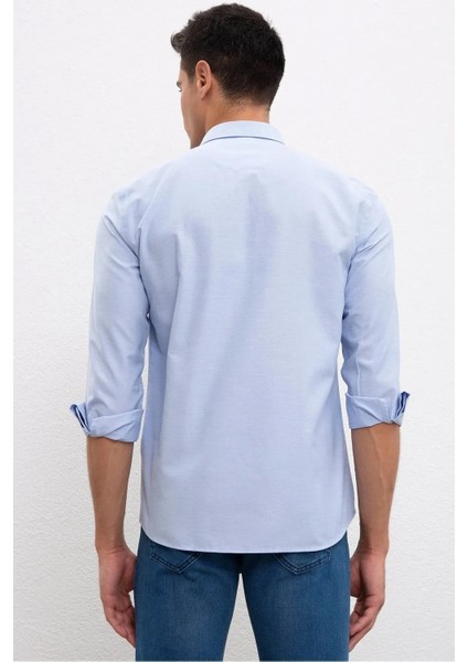 G081GL004 GOX023Y 1570715 U.S. Polo Assn. Erkek Açık Mavi Gömlek fiyatları
