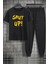 Unisex Shut Up Baskılı 2'li Eşofman Takımı 1