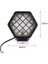 48W Altıgen Kafesli Siyah 16 LED Off Road Tekne Çalışma Lambası 3
