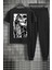 Unisex Skullcracked Baskılı 2'li Eşofman Takımı 1