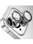 Buff iPhone 14 / 14 Plus Camera Metal Lens Protector Silver 1