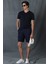 Tuna Modern Grafik T- Shirt Siyah 5