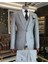 Italyan Stil Slim Fit Erkek Ceket Yelek Pantolon Takım Elbise Siyah T9127 4