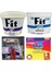 Fit Plastik Mat Duvar Boyası 3.5 Kg ve Marshall Fit Extra Tavan Boyası 3.5 Kg ve Duvar Boyama Seti 1