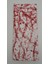 120X50 cm Bordo Şerit Desen Pamuklu Astarlık Kumaş No:14 1