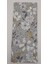 120X50 cm Gri Çiçekli Desen Pamuklu Astarlık Kumaş No:17 1