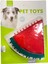 Tropik Meyve Aromalı Suda Batmaz Karpuz Köpek Oyuncağı 11 cm 530-3039 1