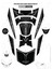 Honda Pcx 2018-19-20 Tank Pad XH022K 11 Parça Set 1