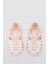 S10311 Tobby Gloss Çocuk Fildişi Sandalet 4